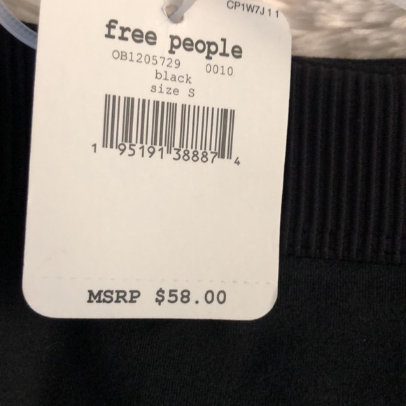 Free people movement black sport bra. - Picture 6 of 7